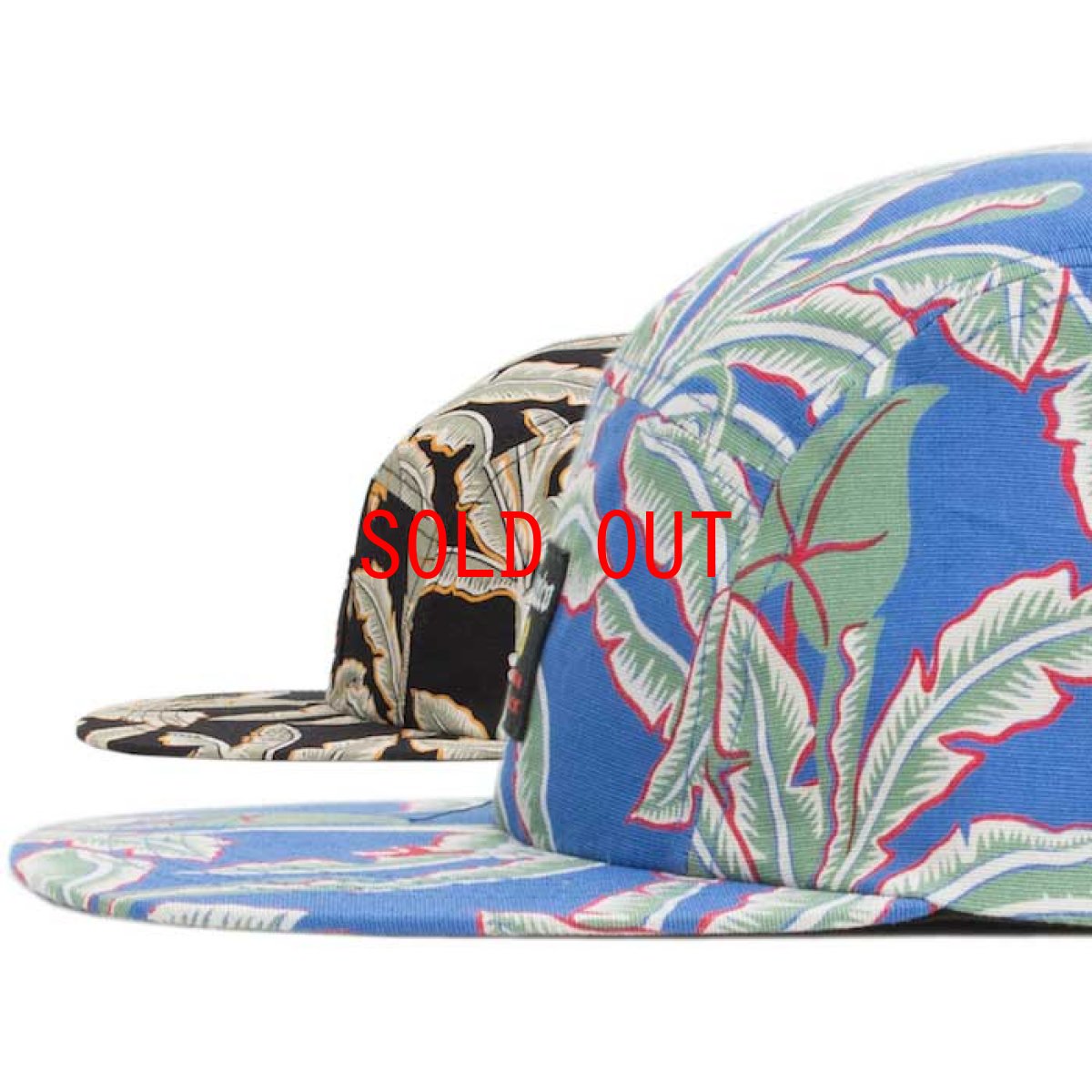 画像8: Aloha 5-Panel Camp Cap Black Blue Jet タッサー ５パネル キャンプ 帽子 ジェット キャップ (8)