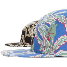 画像6: Aloha 5-Panel Camp Cap Blue Black Jet タッサー ５パネル キャンプ 帽子 ジェット キャップ (6)