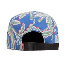 画像6: Aloha 5-Panel Camp Cap Black Blue Jet タッサー ５パネル キャンプ 帽子 ジェット キャップ (6)