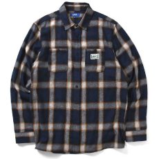 画像2: Workes Ombre L/S Flannel Shirt 長袖 フランネル シャツ by Lafayette ラファイエット  (2)