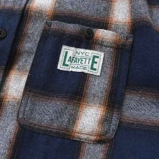 画像5: Workes Ombre L/S Flannel Shirt 長袖 フランネル シャツ by Lafayette ラファイエット  (5)