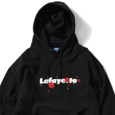 画像3: Rose Logo US Cotton Hooded Sweatshirt プルオーバー ローズ ロゴ パーカー by Lafayette ラファイエット  (3)