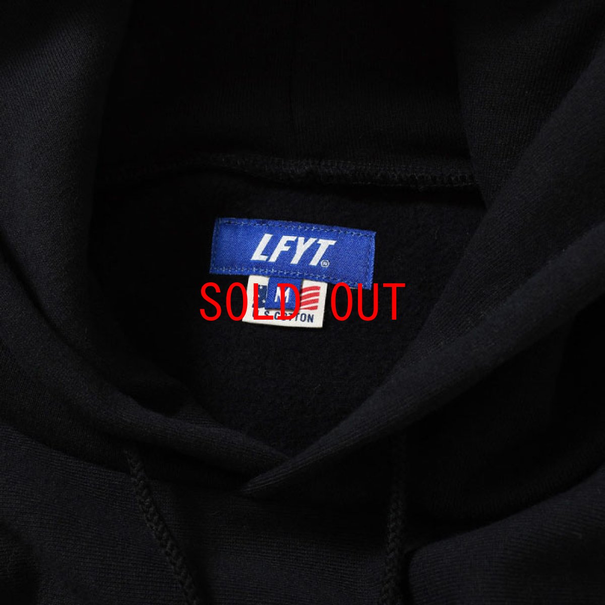 画像4: Rose Logo US Cotton Hooded Sweatshirt プルオーバー ローズ ロゴ パーカー by Lafayette ラファイエット  (4)