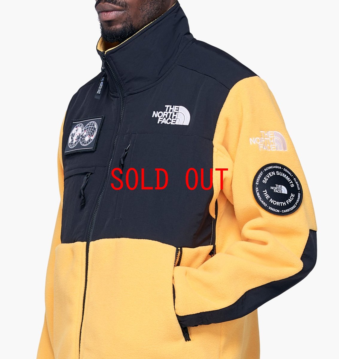 画像1: US Limited 7 Summits Collection 7SE 95 Retro Denali Jacket サミット コレクション デナリ ジャケット レトロ Yellow Black Fleece フリース 海外限定 (1)