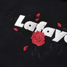 画像9: Rose Logo US Cotton Hooded Sweatshirt プルオーバー ローズ ロゴ パーカー by Lafayette ラファイエット  (9)
