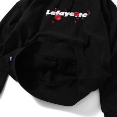 画像7: Rose Logo US Cotton Hooded Sweatshirt プルオーバー ローズ ロゴ パーカー by Lafayette ラファイエット  (7)