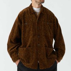 画像1: Fourduroy Paisley Corduroy Shirt ペイズリー コーデュロイ シャツ ジャケット (1)