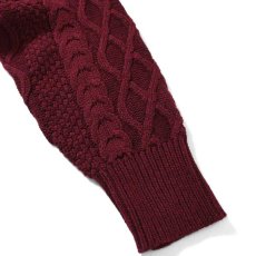 画像5: Cotton Cable Knit Sweater コットン ケーブル ニット セーター by Lafayette ラファイエット  (5)