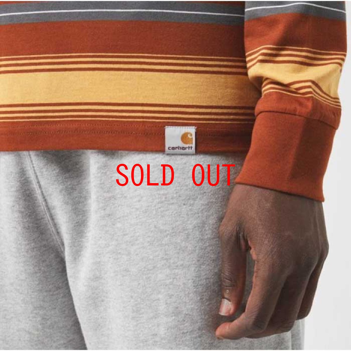 画像3: Buren L/S Stripe Tee 長袖 ボーダー Tシャツ  (3)