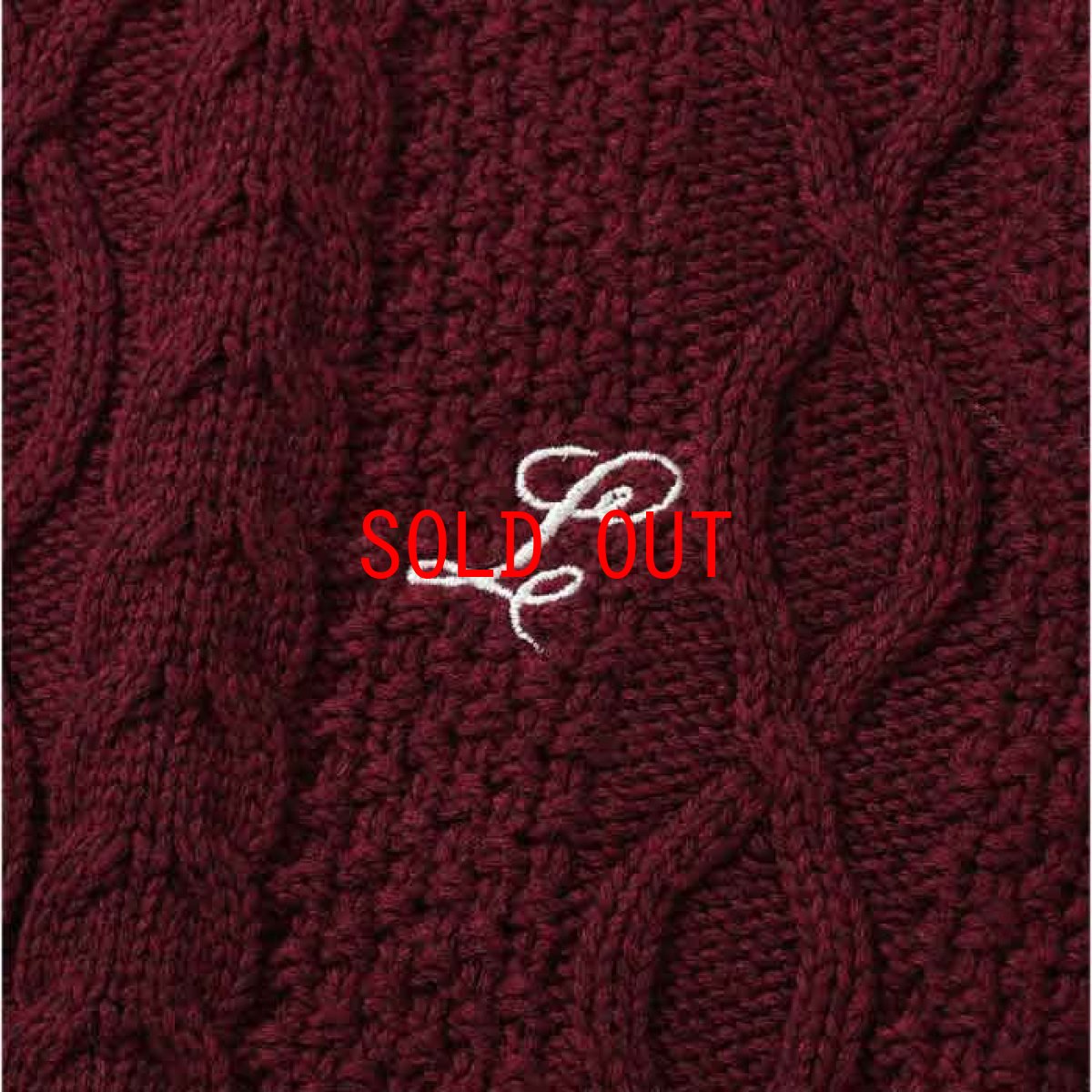 画像7: Cotton Cable Knit Sweater コットン ケーブル ニット セーター by Lafayette ラファイエット  (7)