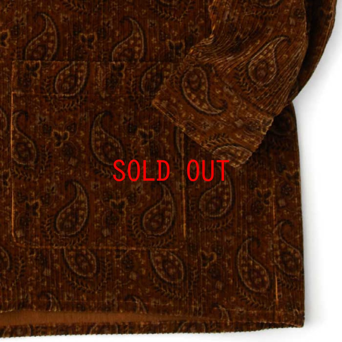 画像6: Fourduroy Paisley Corduroy Shirt ペイズリー コーデュロイ シャツ ジャケット (6)