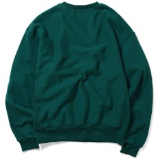 画像2: Tonal Logo US Cotton Crewneck Sweat Shirt クルーネック スウェット by Lafayette ラファイエット  (2)