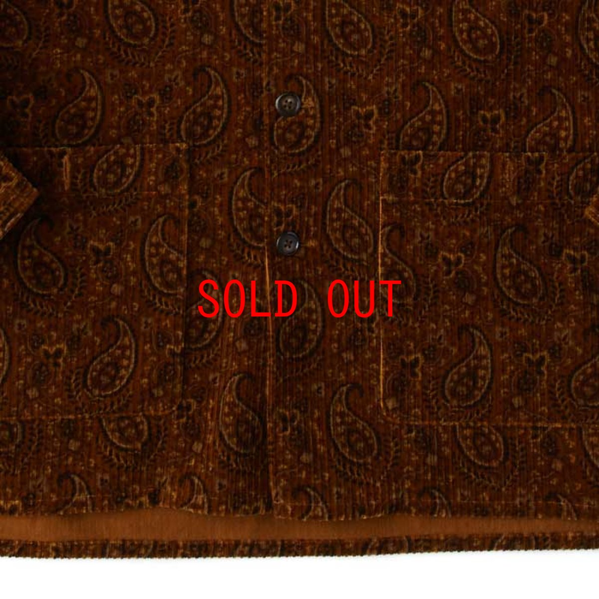 画像4: Fourduroy Paisley Corduroy Shirt ペイズリー コーデュロイ シャツ ジャケット (4)