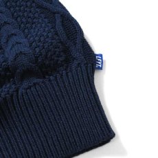 画像4: Cotton Cable Knit Sweater コットン ケーブル ニット セーター by Lafayette ラファイエット  (4)