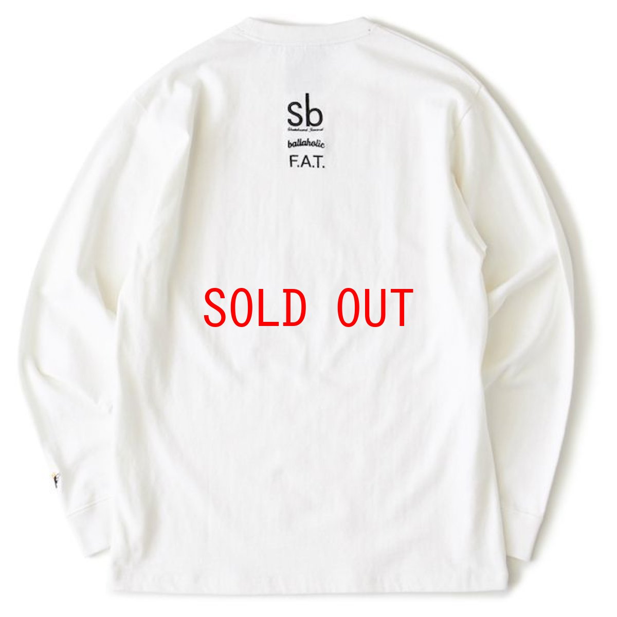 画像3: × ballaholic × SB Balladay L/S Tee White ロンT ボーラホリック Tシャツ  (3)