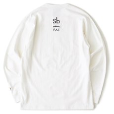 画像3: × ballaholic × SB Balladay L/S Tee White ロンT ボーラホリック Tシャツ  (3)