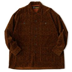 画像2: Fourduroy Paisley Corduroy Shirt ペイズリー コーデュロイ シャツ ジャケット (2)