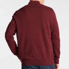 画像2: Onepoint Logo 1/4 Zip Mock Neck Knit Sweater ワンポイント　ロゴ ノーチカ モックネック ハイネック ハーフ ジップ ニット (2)