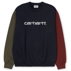 画像2: Tricol Colorblock Sweat Shirt クルーネック スウェット  (2)