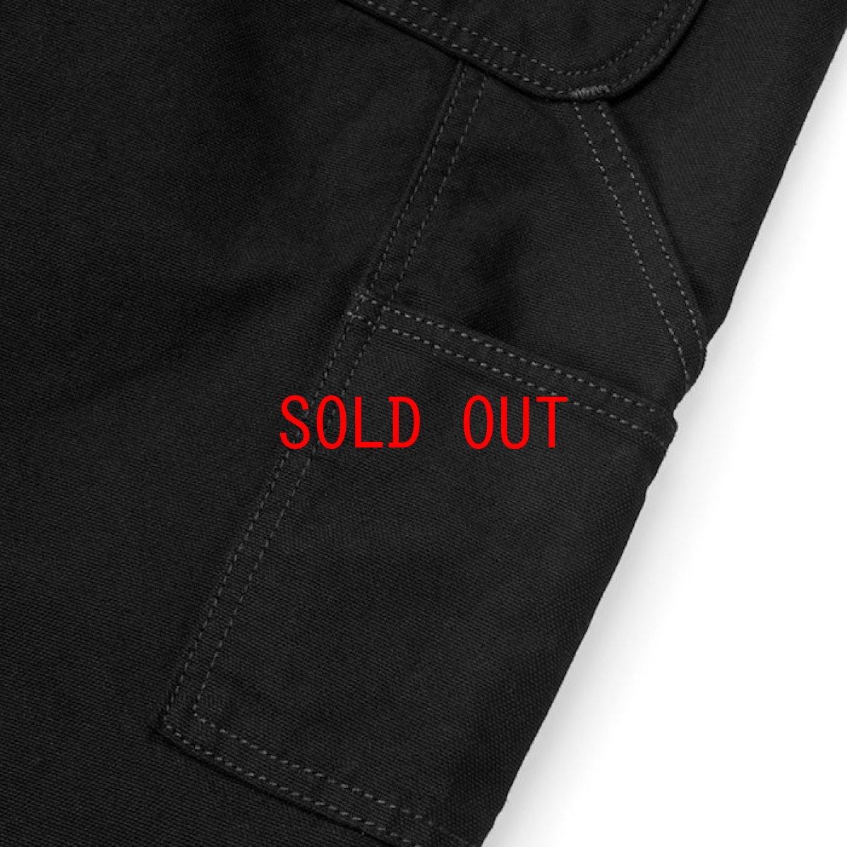 画像10: Bib Overall Black ビブ オーバーオール ブラック (10)