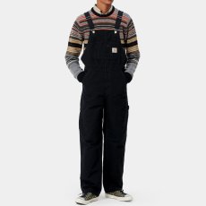 画像12: Bib Overall Black ビブ オーバーオール ブラック (12)