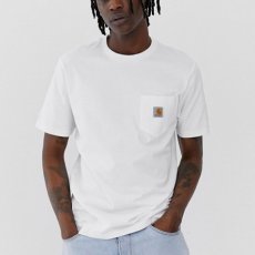 画像1: Pocket S/S Tee ポケット Tシャツ White ホワイト 白 T-Shirt  (1)