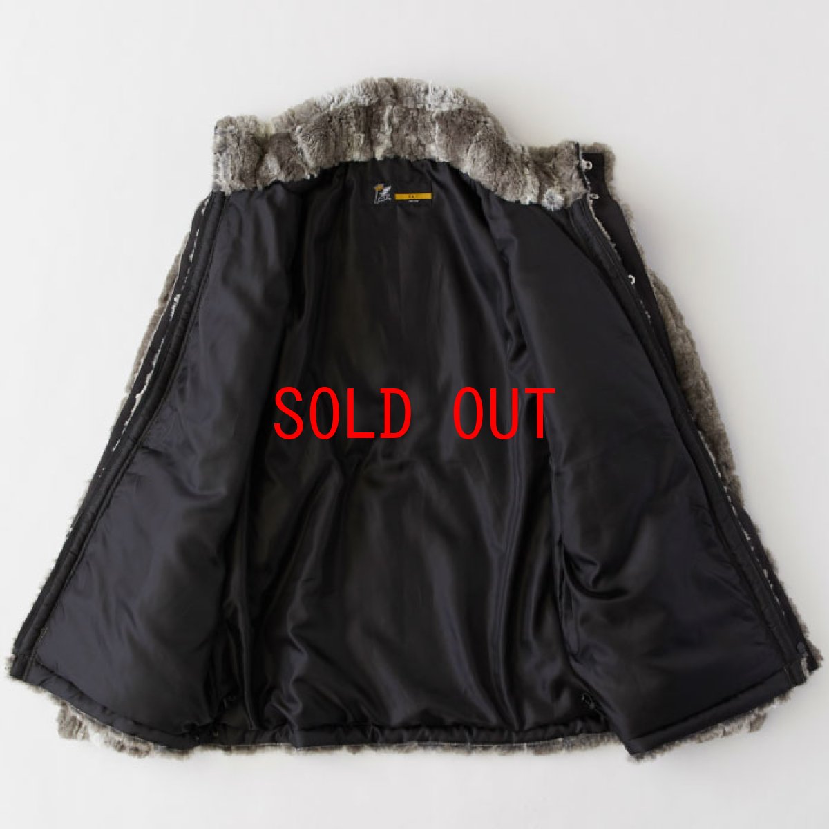画像4: Thumper Fake Fur Snap Jacket フェイク ファー ジャケット (4)