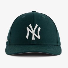 画像2: × Aime Leon dore(エイメ レオン ドレ) LP 59Fifty Cap NewYork Yankees Chain Stitch Green ニューヨーク ヤンキース Kith ネイビー ホワイト (2)