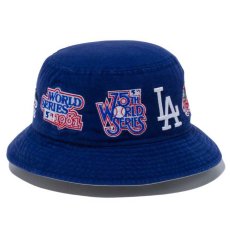 画像3: Los Angeles Dodgers Bucket Hat バケット ハット 帽子 MLB 公式 Official (3)