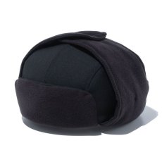 画像2: Trapper Dog Ear Cap トラッパー ドッグ イヤー フラップ キャップ Black 帽子 (2)