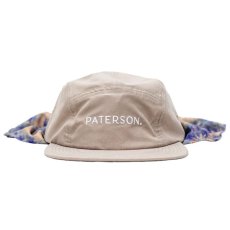 画像1: Lakeside Camp Cap Beige Multi Color w/ Removeable Drape キャンプキャップ キャップ 帽子 レザー 着脱可 (1)