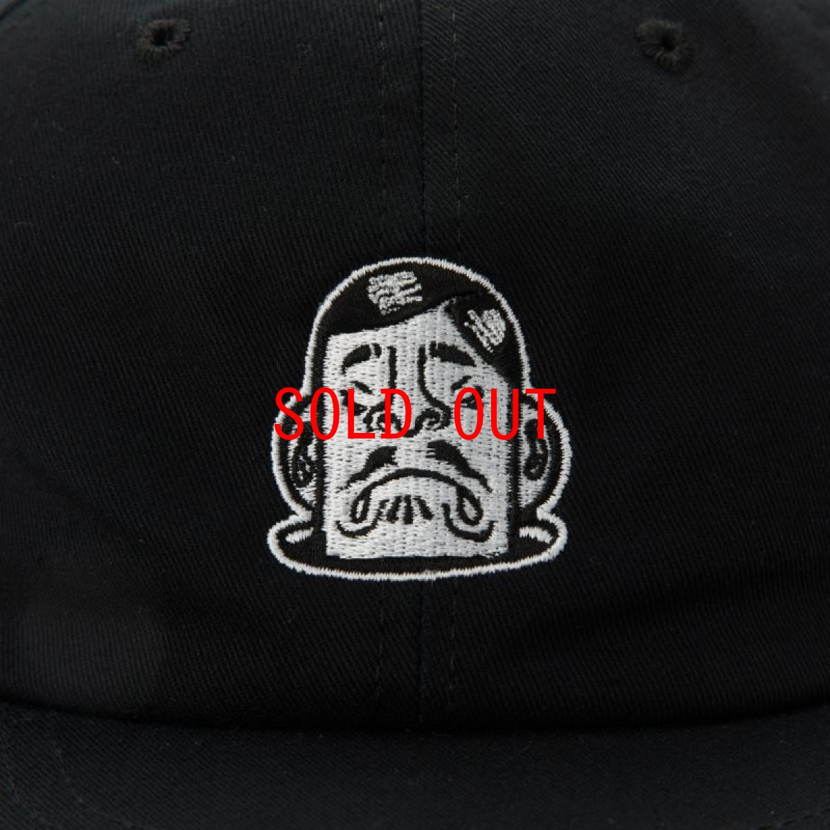 画像3: WACKLE × ESOW × sb 6 Panel Cap Black トリプルコラボ 6 パネル キャップ 刺繍 Made in USA (3)