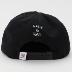 画像2: WACKLE × ESOW × sb 6 Panel Cap Black トリプルコラボ 6 パネル キャップ 刺繍 Made in USA (2)