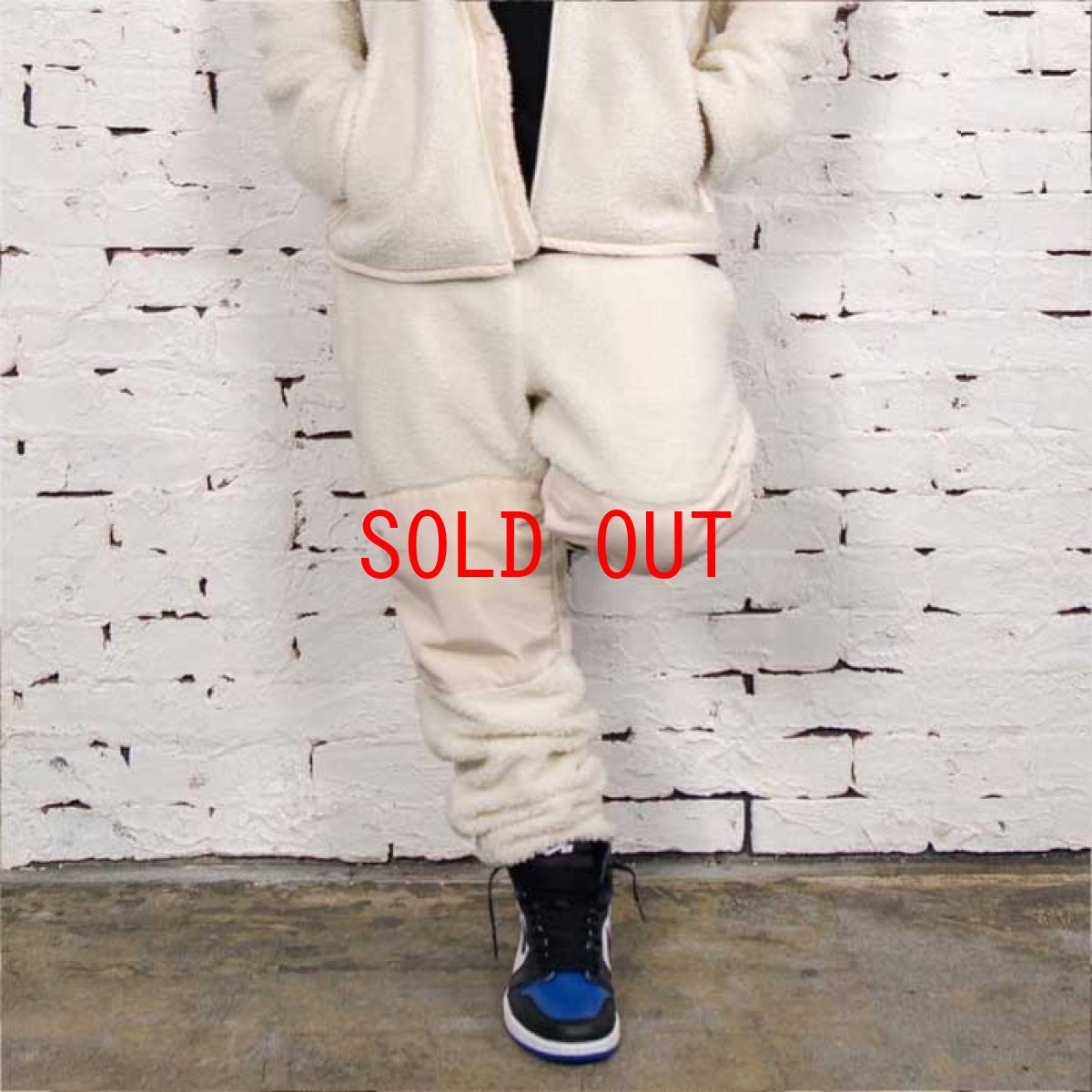 画像1: Sherpa Fleece Pants シェルパ フリース パンツ by Lafayette ラファイエット  (1)