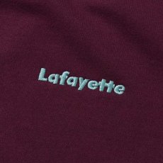 画像4: Small Logo Crewneck Sweatshirt クルーネック スウェット Burgundy バーガンディー by Lafayette ラファイエット  (4)