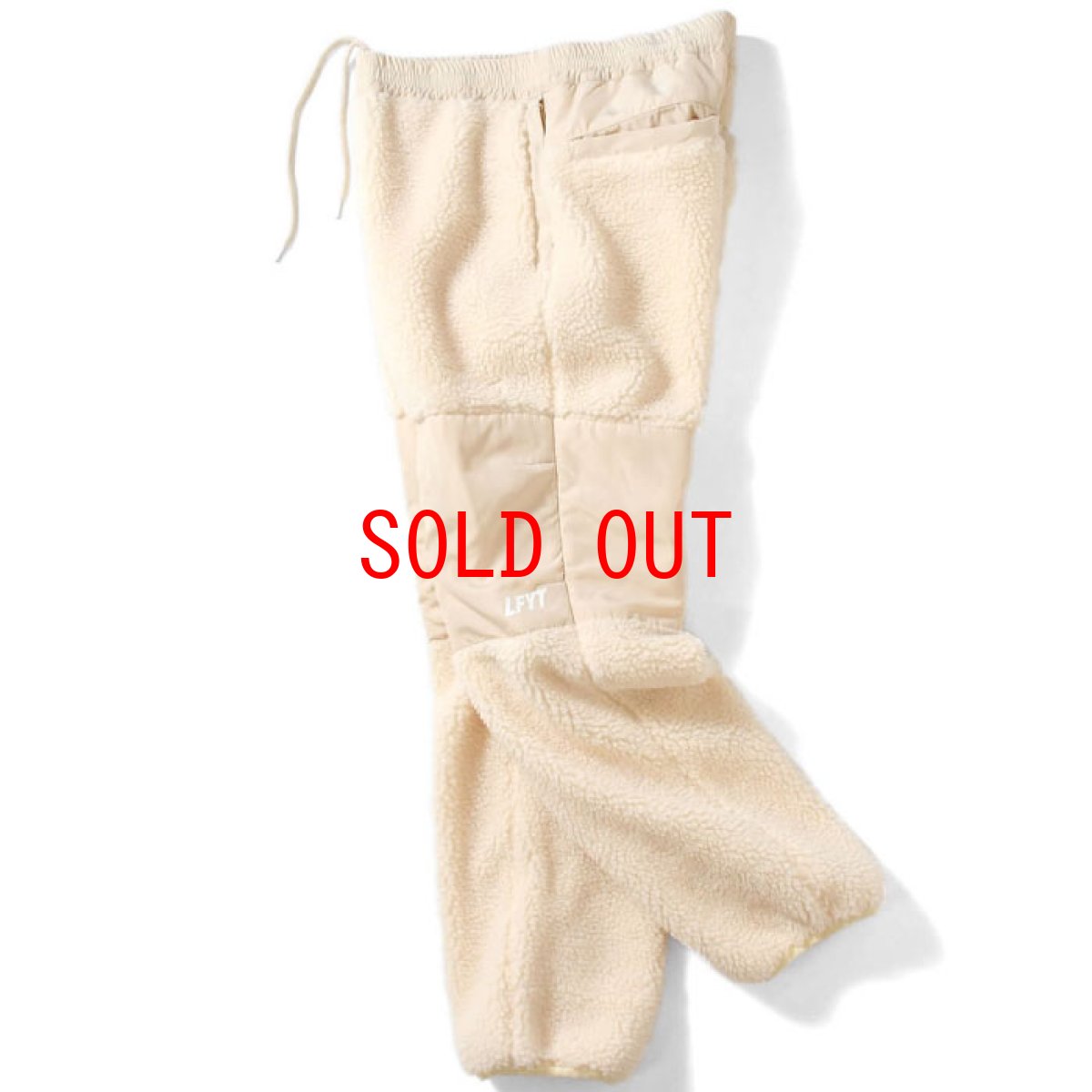 画像2: Sherpa Fleece Pants シェルパ フリース パンツ by Lafayette ラファイエット  (2)