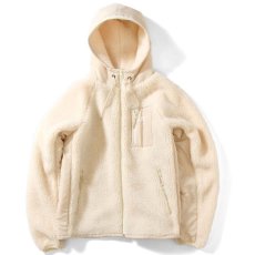 画像1: Sherpa Fleece Zip Parka ジップ パーカ シェルパ フリース Natural by Lafayette ラファイエット  (1)