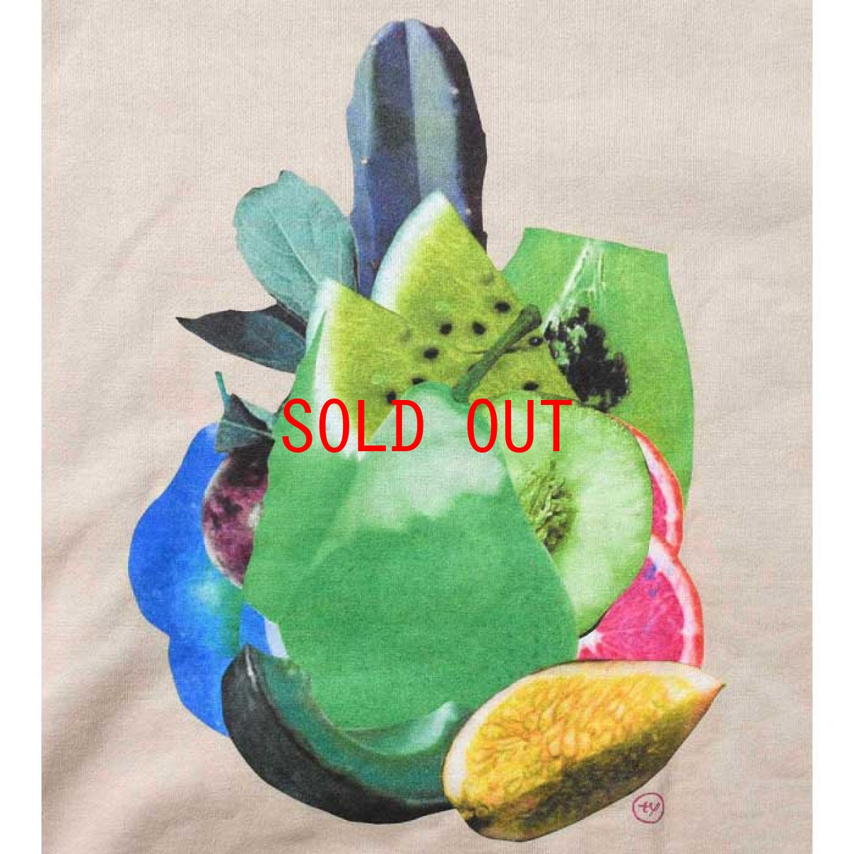 画像7: × Takayuki Yamada Fruit Crewneck Sweat Shirt クルー ネック スウェット by Lafayette ラファイエット  (7)