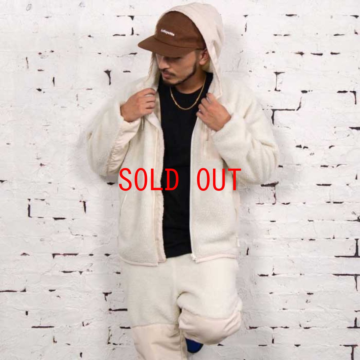 画像9: Sherpa Fleece Zip Parka ジップ パーカ シェルパ フリース Natural by Lafayette ラファイエット  (9)