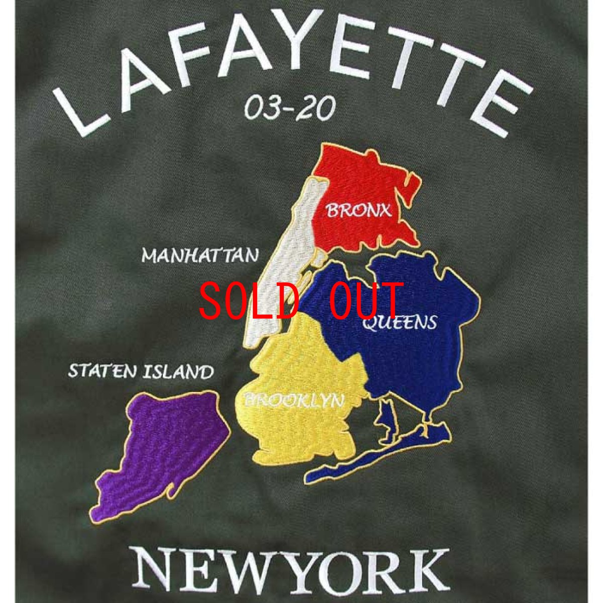 画像3: NY Souvenir BDU Shirt Jacket シャツ ジャケット by Lafayette ラファイエット  (3)