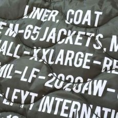 画像6: Custom Military Liner Jacket ミリタリーライナー ジャケット by Lafayette ラファイエット  (6)
