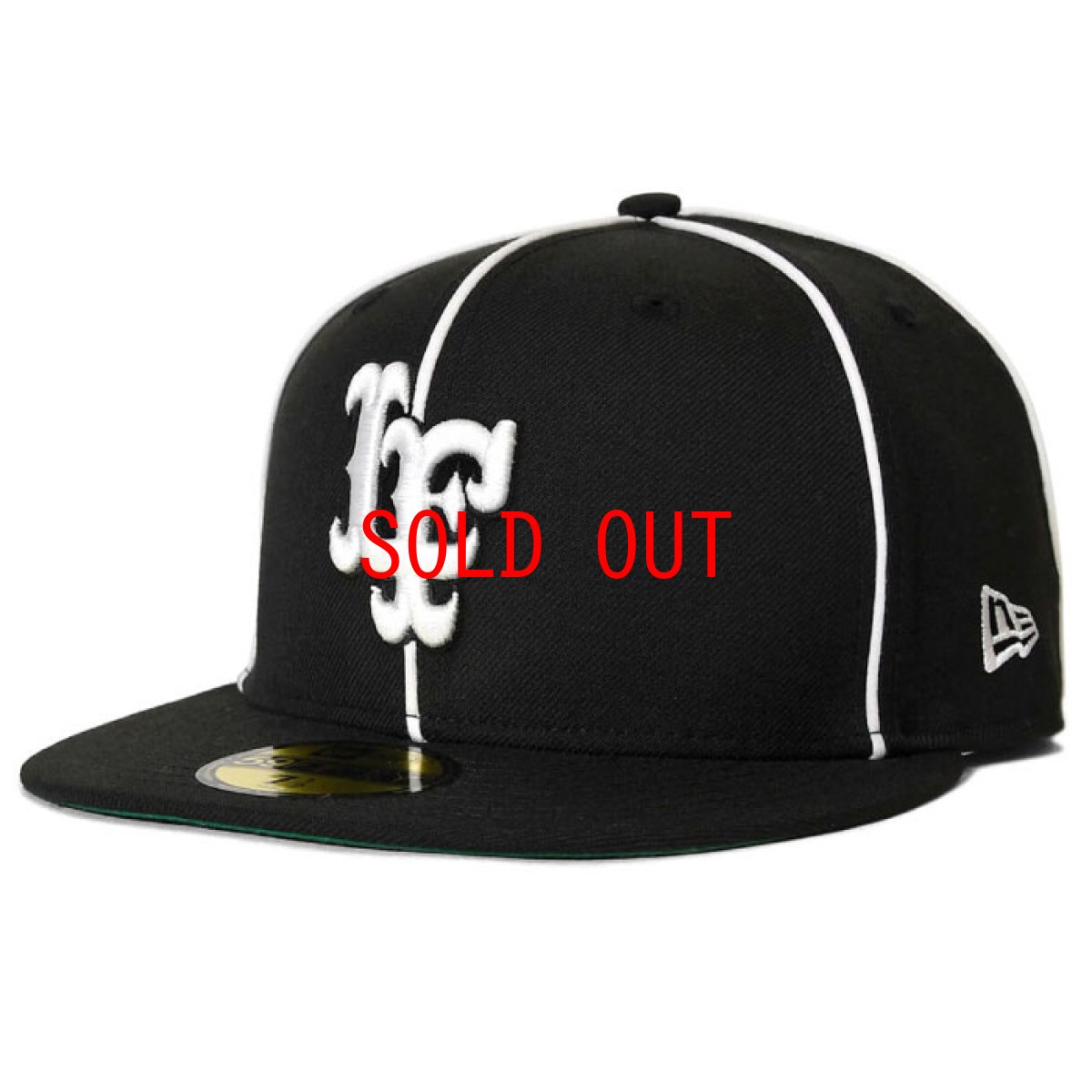 画像1: × New Era × Piping LF Logo 59Fifty Fitted Cap パイピング フィッテッド キャップ ニューエラ by Lafayette ラファイエット  (1)