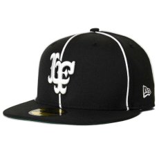 画像1: × New Era × Piping LF Logo 59Fifty Fitted Cap パイピング フィッテッド キャップ ニューエラ by Lafayette ラファイエット  (1)