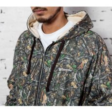 画像10: Real Tree Camo Waffle Liner Full Zip Hoodie Realtree リアルツリー フル ジップ パーカー by Lafayette ラファイエット  (10)