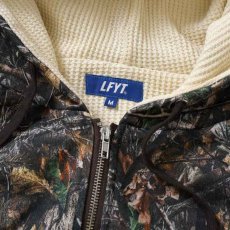 画像7: Real Tree Camo Waffle Liner Full Zip Hoodie Realtree リアルツリー フル ジップ パーカー by Lafayette ラファイエット  (7)