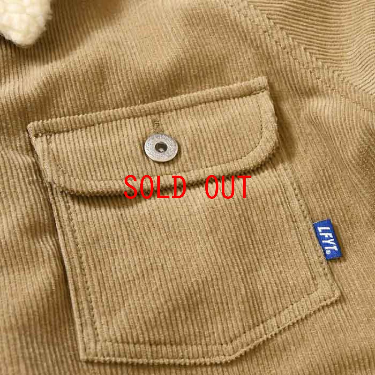 画像8: Sherpa Lining Corduroy Trucker Jacket  トラッカー ジャケット コーデュロイ by Lafayette ラファイエット  (8)