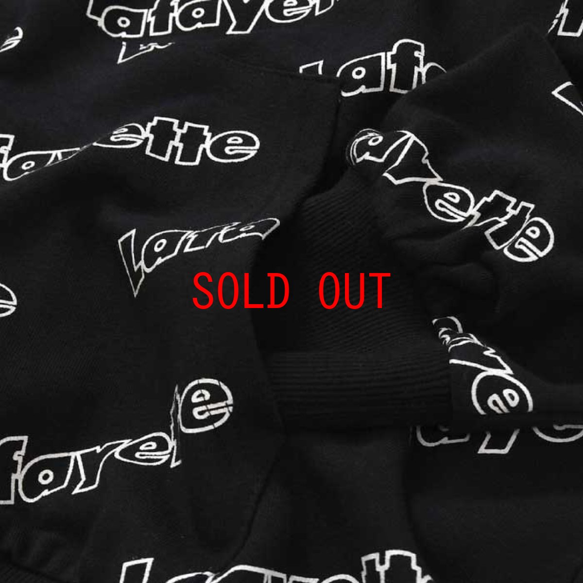 画像7: Outline Logo Pullover Hooded Sweatshirt プルオーバー アウトライン コア ロゴ コットン パーカー by Lafayette ラファイエット  (7)