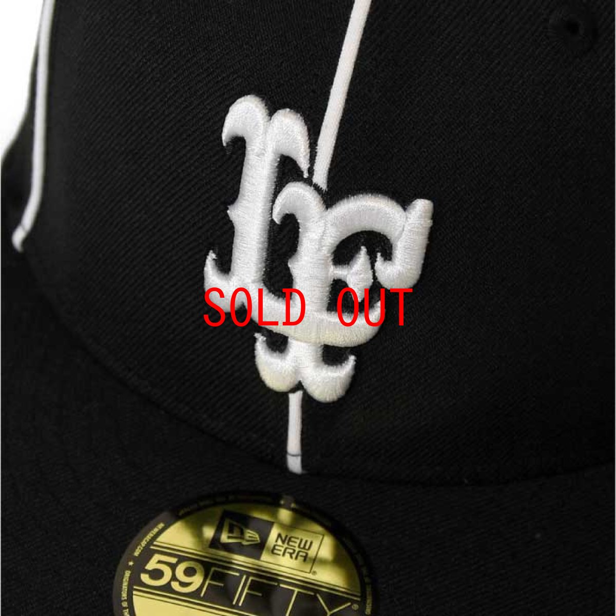 画像7: × New Era × Piping LF Logo 59Fifty Fitted Cap パイピング フィッテッド キャップ ニューエラ by Lafayette ラファイエット  (7)