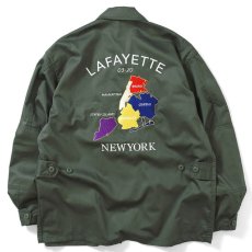 画像1: NY Souvenir BDU Shirt Jacket シャツ ジャケット by Lafayette ラファイエット  (1)
