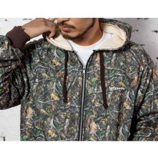 画像1: Real Tree Camo Waffle Liner Full Zip Hoodie Realtree リアルツリー フル ジップ パーカー by Lafayette ラファイエット  (1)